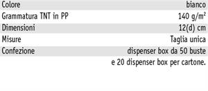 MASCHERINE PROTETTIVE   PZ. 50 CONCHIGLIA IN PP.