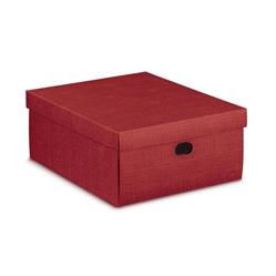 SCAT. TUTTO A POSTO CON FORO 47X42X21 LINO BORDEAUX