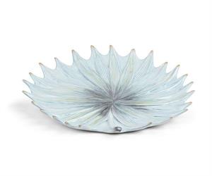 PIATTO CERAMICA FOGLIA D.30 ESOTIK