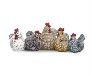 GALLINA RESINA FAMIGLIA CM.40