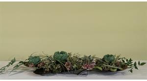 CANDELA VASO FOGLIA GREEN D.10