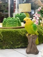 CANDELA VASO FOGLIA GREEN D.10