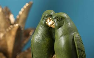 PAPPAGALLI SU BASE GOLD H.30