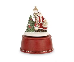 CARILLON BABBO CON BIMBI CM.11X14 H.