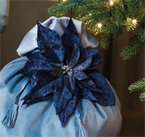 SACCHETTO PORTAPANETTONE TESSUTO AVIO CM.23X35 H.