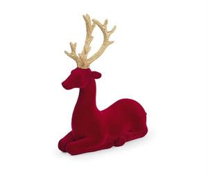 RENNA SEDUTA FLOCCATA   CM.18 ROSSA