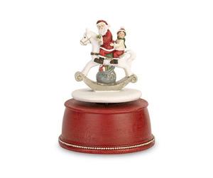 CARILLON BABBO SU DONDOLO CM.10X14 H.