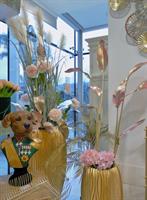 RAMO CON 4 FOGLIE BIRD  OF PARADISE CM.156