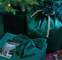 SCATOLA QUADRA PAESAGGIO CM.21X21X9,5 H. VERDE