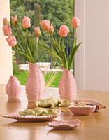 VASO FOGLIA PINK 9X13