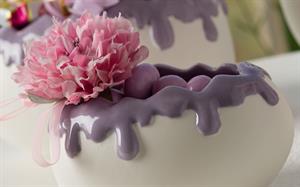 CONTENITORE PORCELLANA  LILLA CM.13