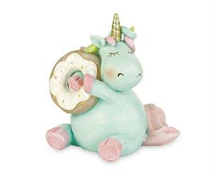 UNICORNO SEDUTO AZZURRO C.CIAMBELLA H.13