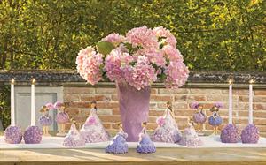 DAMA RESINA CON FIORI ROSA H.16