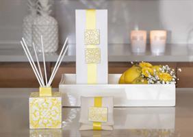 DIFFUSORE H.70 GIALLO C. SCATOLA