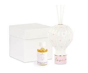 DIFFUSORE MONGOLFIERA C. SCATOLA PINK