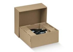 SCAT. 2 BOTTIGLIE EXPRESS AVANA 39X27X13