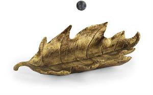 VASSOIO FOGLIA ORO CM.52 POLIRESINA