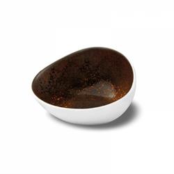 COPPETTA OBBLIGUA ESTIA RUGGINE CM.13X12X7H.