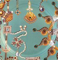 PIATTO LITHOS LECOQ D.30 PORCELLANA VERDE SALVIA