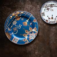 PIATTO LITHOS LECOQ D.30 PORCELLANA BLU