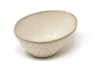COPPETTA KYPSELI LECOQ D.10,5X8,5 H.4,5 BEIGE STONEWARE