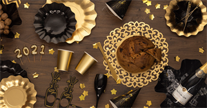 PIATTI CARTA MONOCOLORE CM.21 PZ.8 NERO