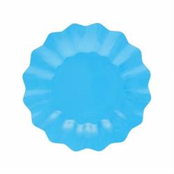 PIATTI CARTA MONOCOLORE CM.21 PZ.8 INDACO