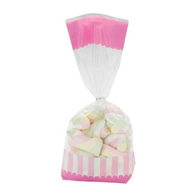 CANDY BAG CM.27 TRASPAR.+ROSA PZ.10