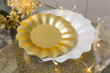 PIATTI ROUND SHAPE D.21 GOLD SATIN PZ.8