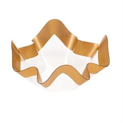 CONTENITORE FAZZOLETTO  PET RIGA ORO CM.13