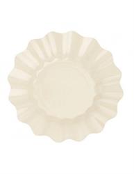 PIATTI CARTA MONOCOLORE CM.27 PZ.8 AVORIO