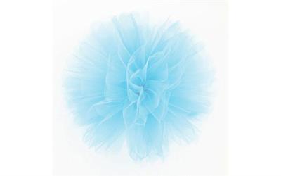 SFERA DI TULLE D.25 CELESTE