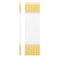 CANDELINE STELO CM.15 PZ.10 WHITE GOLD