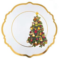 SOTTOPIATTI ROUND D.33  CHRISTMAS LIBERTY PZ.4