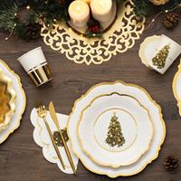 SOTTOPIATTI ROUND D.33  CHRISTMAS LIBERTY PZ.4