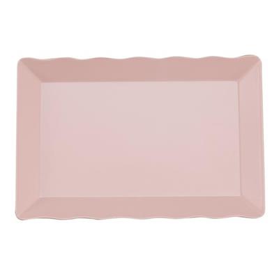 VASSOIO MELAMINA 20X30  ROSA