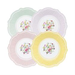 PIATTI CARTA DESSERT CM.21 PZ.8 GARDEN LIBERTY