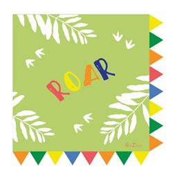 TOVAGLIOLI 33X33 SAGOMATI PZ.16 DINOSAURI