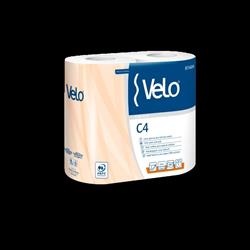 CARTA IGIENICA  4 ROTOLI MAXI C4 VELO PURA CELLULOSA