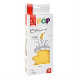 PASTA DI ZUCCHERO POP   GR.500 GIALLO SOLE