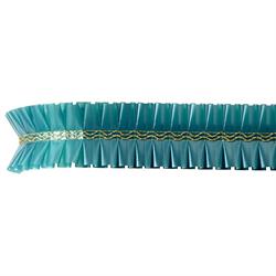 NASTRO GIROTORTA PLISSE VERDE