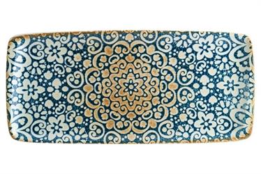 PIATTO ALHAMBRA BONNA'  RETTANG. CM. 34X16    ###