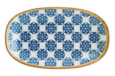 PIATTO BONNA OVALE CM.29X17 CALIF   ###