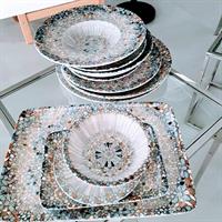 PIATTO BONNA PIANO CM.30 MOSAIC   ###