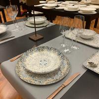 PIATTO BONNA PIANO CM.17 MOSAIC   ###