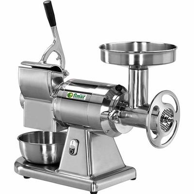 ABBINATO TRITACARNE +   GRATTUGIA 22/AE 1,5HP 230V INOX CE