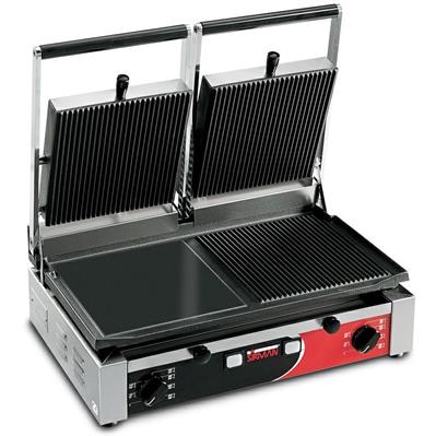 PIASTRA GHISA CM. 50X26 LISCIA-RIGATA RESIST. CORAZZATE 3000W