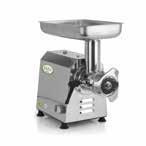 TRITACARNE 22 INOX HP1,5 VENTIL. GRUPPO INOX 230V. CE PROF.