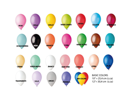 PALLONI 100 PZ. TIFFANY 10