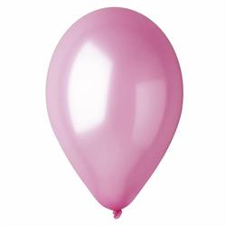 PALLONI 5 POLLICI METALLIZZATI PZ.100 ROSA
